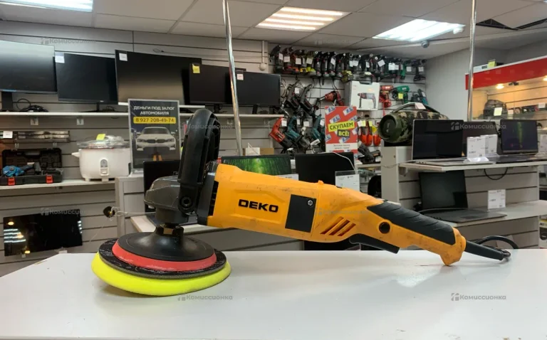 Шлифовальная машина полировальная  Deko Dkp1500