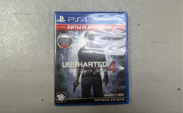 Диск PS4/PS5 Uncharted 4