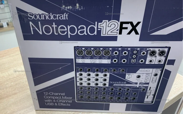 Микшерный пульт soundcraft Notepad 12FX