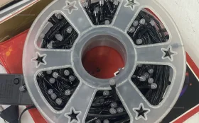 Купить Гирлянда 50 метров красная б/у , в Москва и область Цена:590рублей