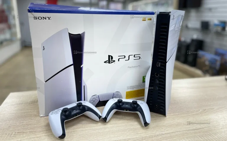 Приставка PlayStation 5 slim с дисководом 1tb