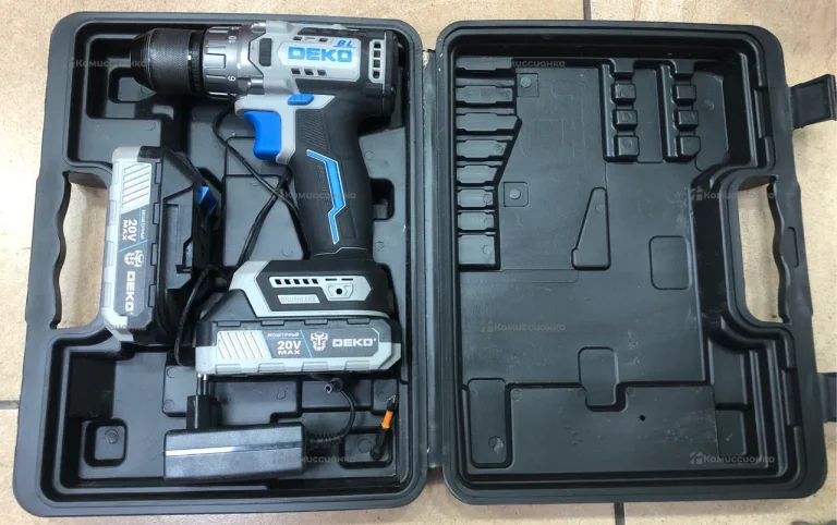 Аккумуляторный дрель-шуруповерт Deko ZKCD20V One