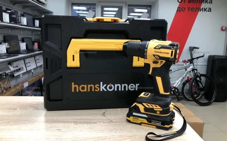 Дрель-шуруповерт HansKonner HCD2065BLC