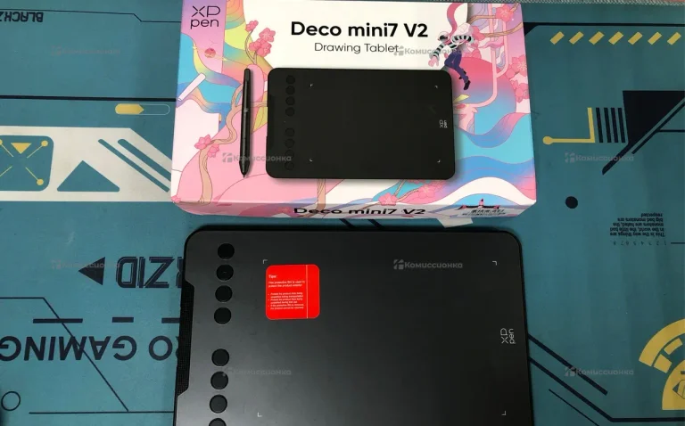 Графический планшет XPPen Deco Mini7 v2
