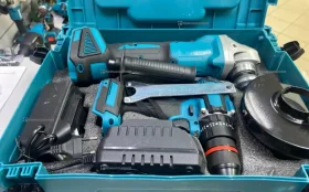 Набор 2в1 УШМ АКБ + Шуруповерт Makita