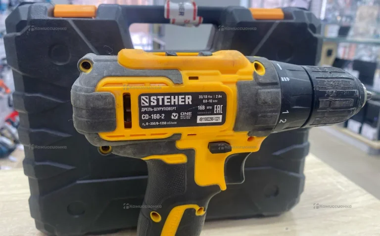 Шуруповерт Steher CD-160-2