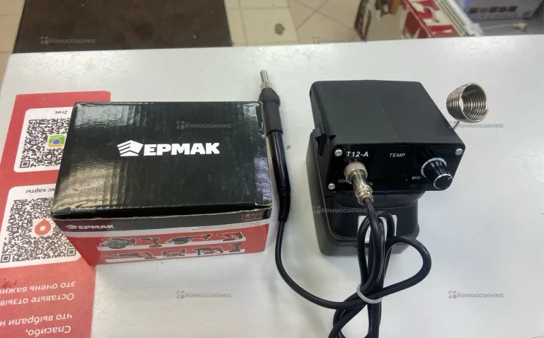 Паяльник черный  + зарядное устройство