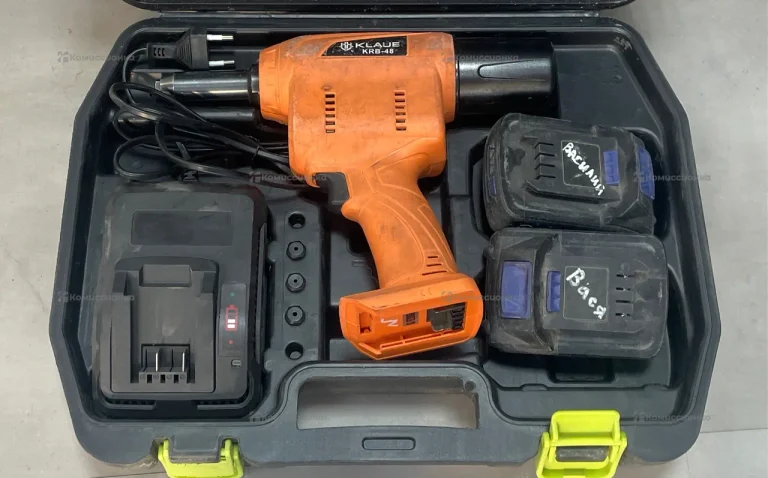 аккумуляторный заклепочник KLAUE KRB-48