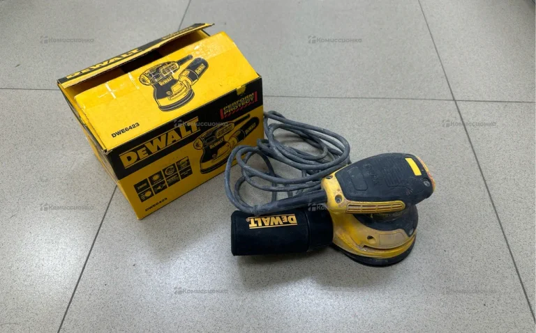 Эксцентриковая шлифмашина dewalt DWE6423