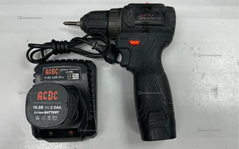 Дрель-шуруповерт ACDC BLLI-16,8В (16,8B, бесщеточн