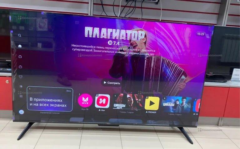 Телевизор Яндекс YNDX-00077 YaGPT 65“ 4K UHD
