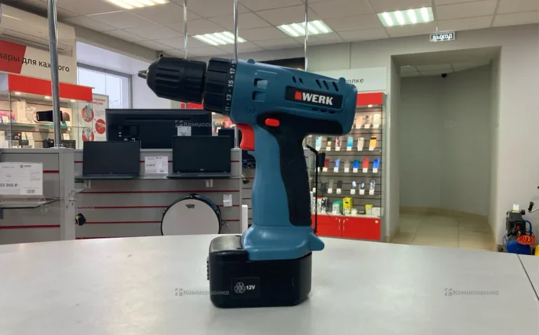 Аккумулятроный шуруповерт werk cd-121