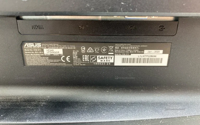 Монитор Asus VP249H