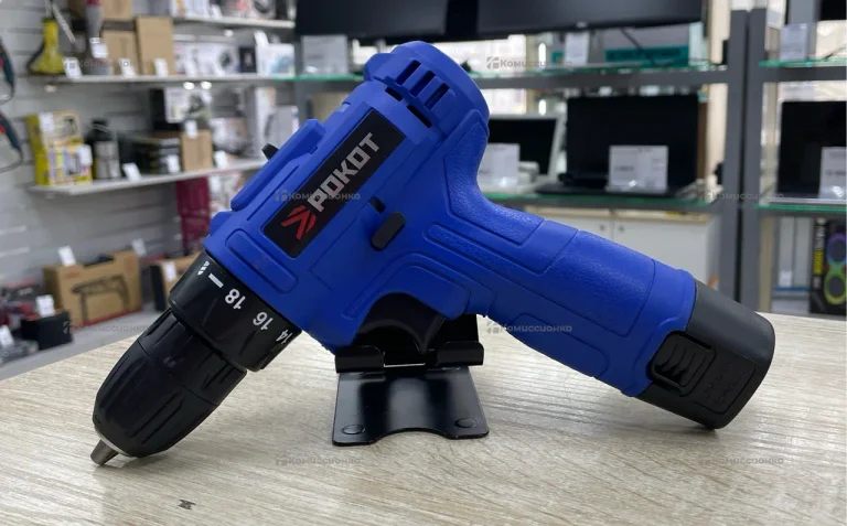 Аккумуляторный шуруповерт РОКОТ ДША-12в