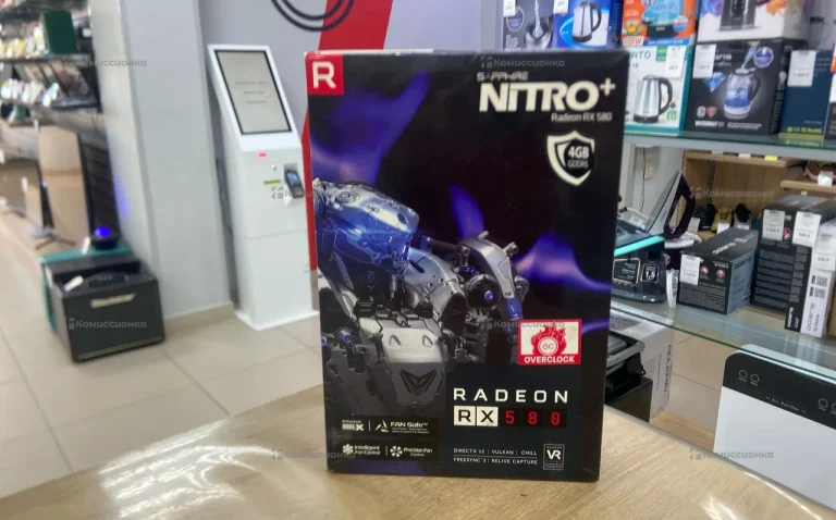 Видеокарта Spphire RX580 4gb