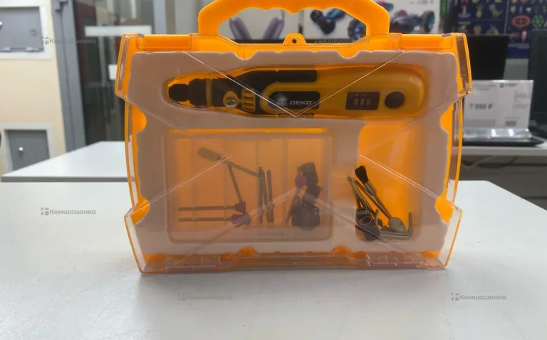 Аккумуляторный гравер DEKO DKRT3.6-Li SET