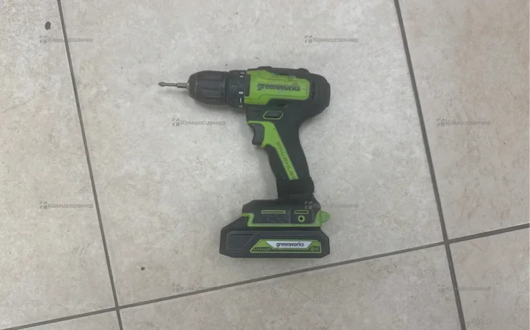 Шуруповерт аккумуляторный Greenworks GD24DD35