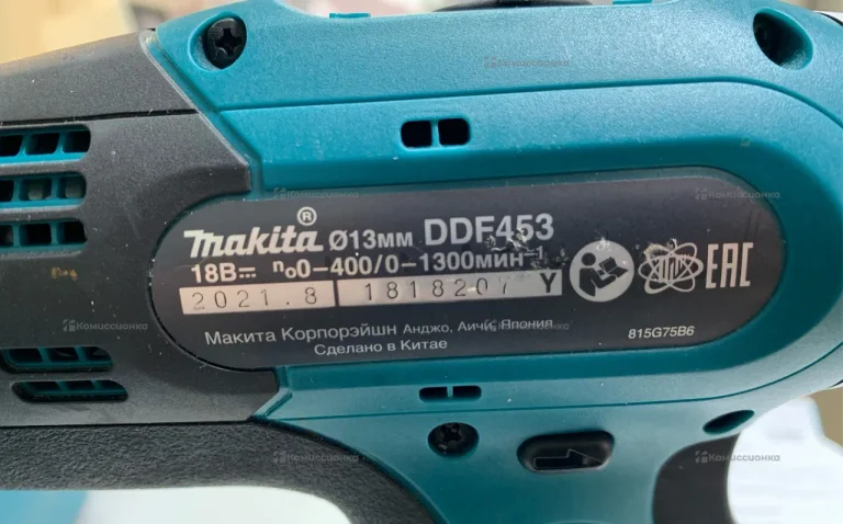 Дрель-Шуруповерт Makita DDF453