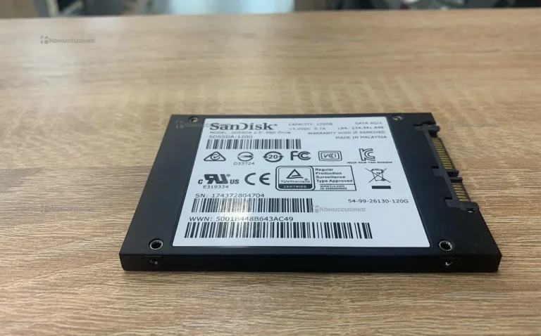 Жесткий диск SSD Sandisk 120Gb