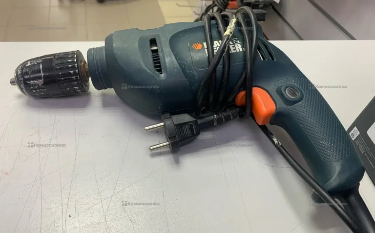 дрель сетевая black&decker cd501cre