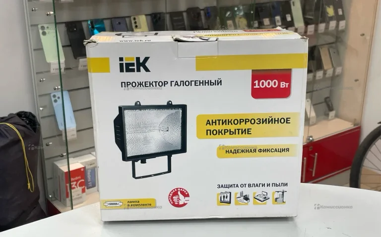 Прожектор Галогенный iEk ИО 1000