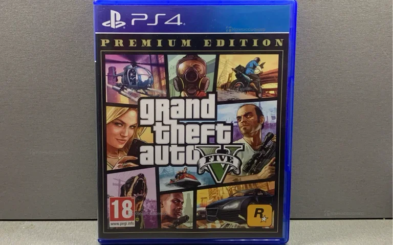 PS4 диск. GTA 5 Premium Edition
