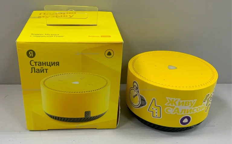 Колонка Яндекс Станция Лайт