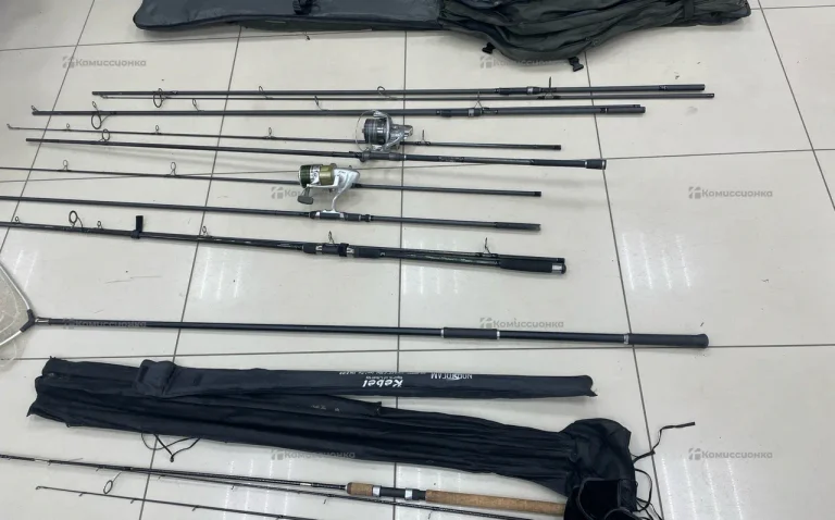 Сумка с удочками на карпа