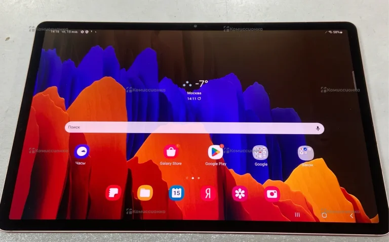 Планшет Samsung Galaxy Tab S7+ 12.4 SM-T970 128Gb