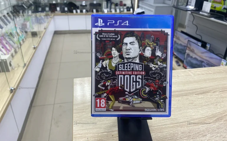 PS4 диск. sleeping dogs definitive edition