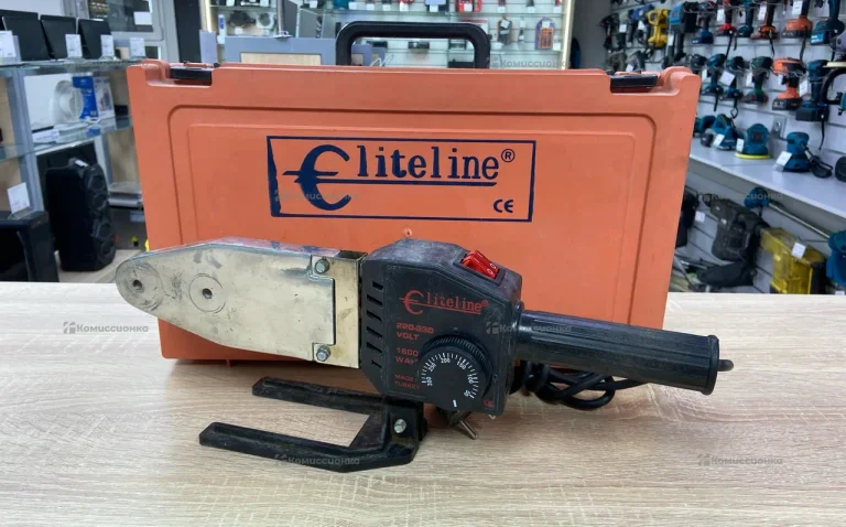 Паяльник для пластиковых труб eliteline 1600 watt