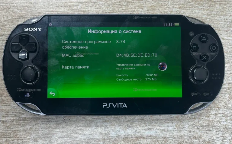 Приставка Sony psvita 8gb