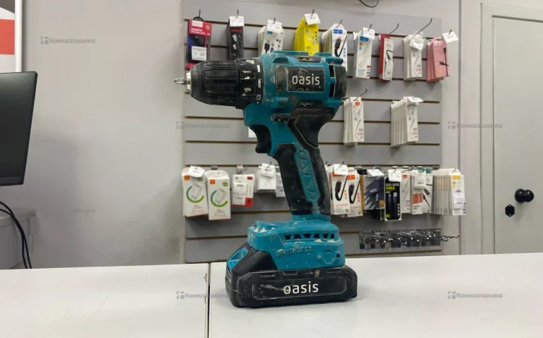 Аккумуляторная ударная дрель-шуруповерт OASIS ASB-