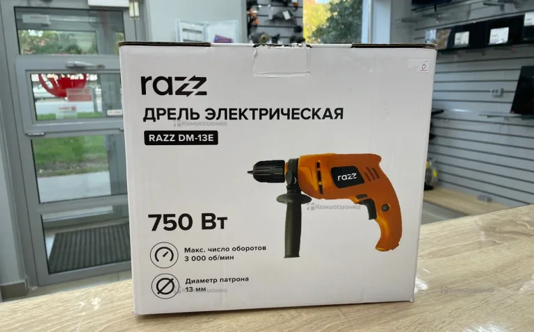 Дрель шуруповерт Razz DM-13E
