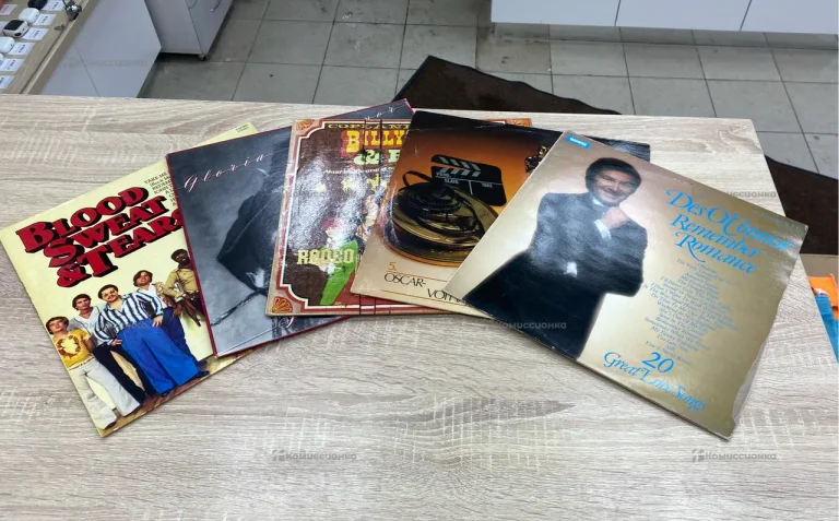 Пластинки BloodSweat,Gloria,BillyTheKid, Oscar Voi