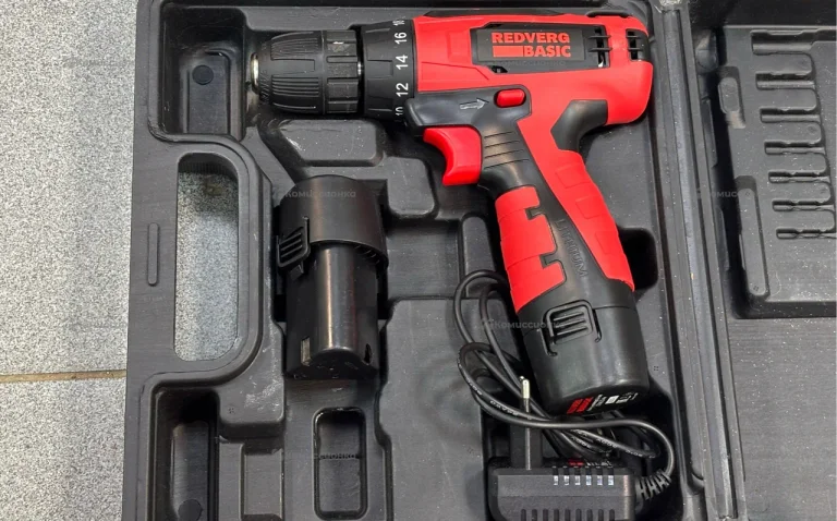 Дрель аккумуляторная RedVerg SD12LE/2-2S