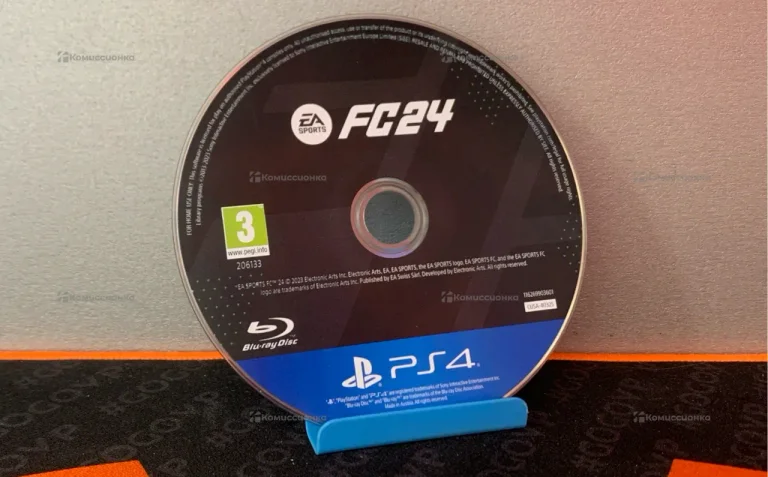PS4. fc24 диск