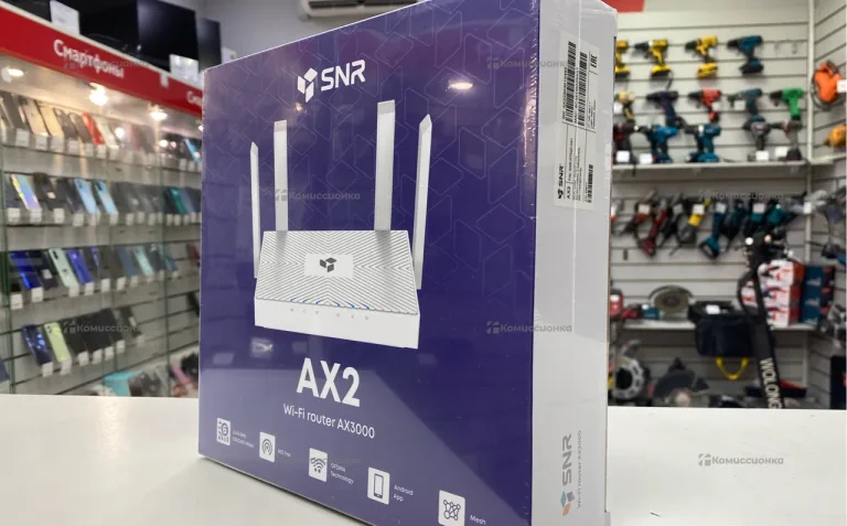 Wi-Fi роутер SNR AX3000 (5G) новый