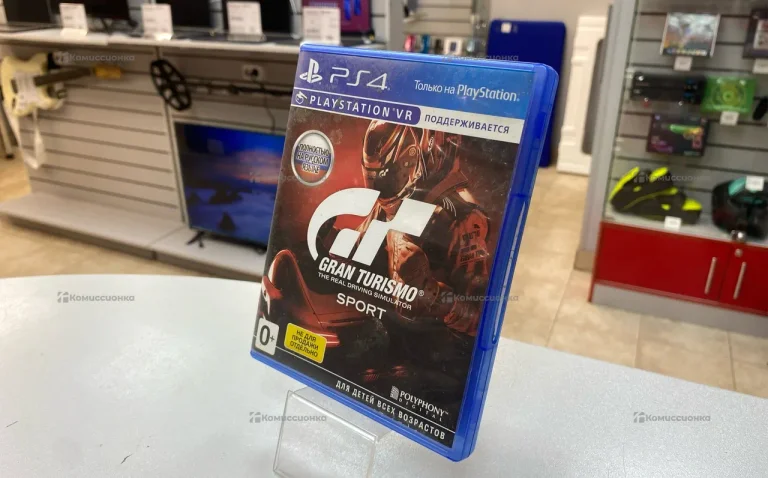 Диск для PS4 Gran Turismo Sport