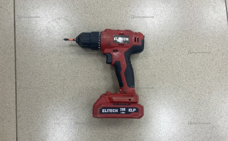 Дрель-шуруповерт Elitech ДА 20-2CЛ