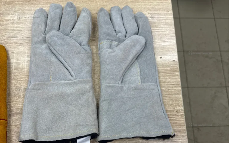 Сварочные перчатки серые