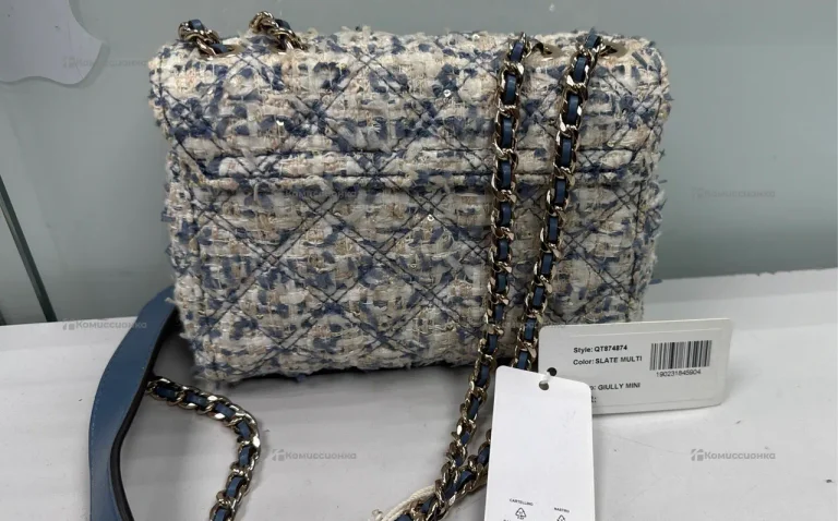 Сумка Gess Giully tweed mini crossbody