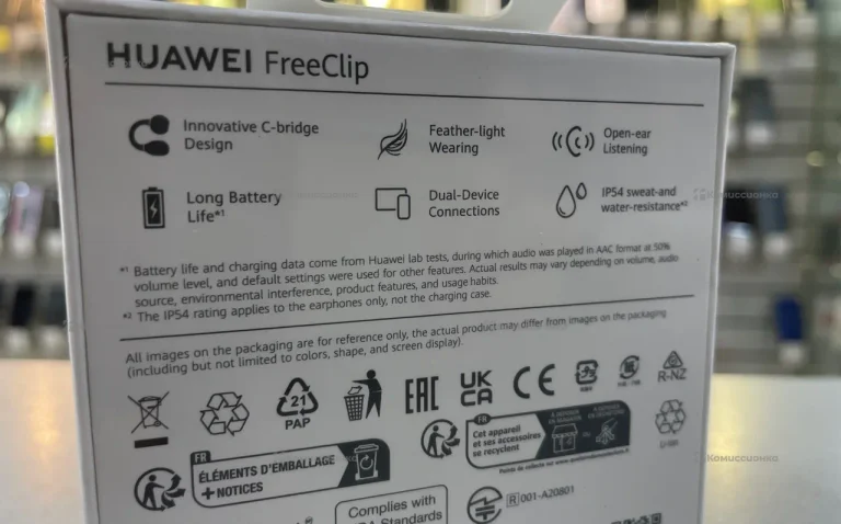 Наушники  Huawei FreeClip