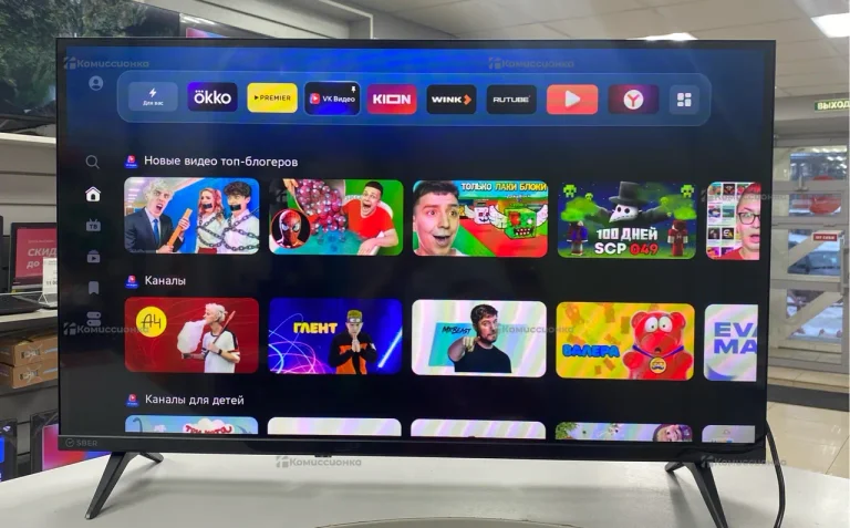 Телевизор сбер-32h2124 sdx-32h2124