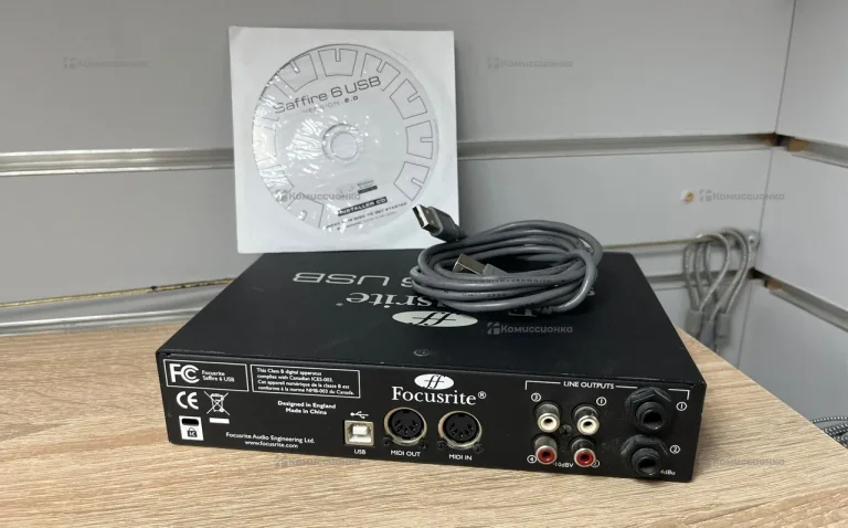 Звуковая карта для студии Focusrite N382