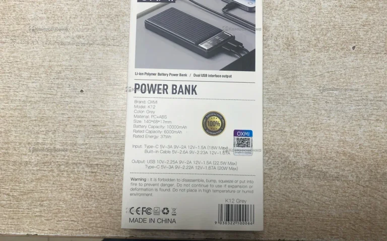 Повербанк Oxmi 10000mAh