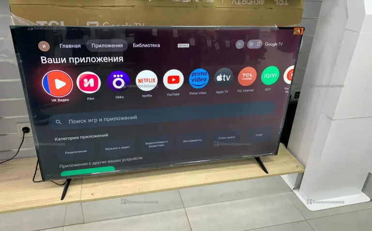 Телевизор TCL 55P6K 2025 UHD