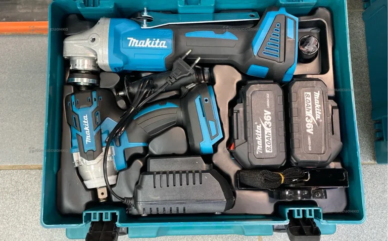 Makita Набор УШМ + Гайковерт 36V