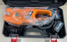 Цепная пила аккумуляторная Makita(оранжевая)