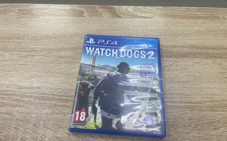 PS4.  Диск watch dogs 2